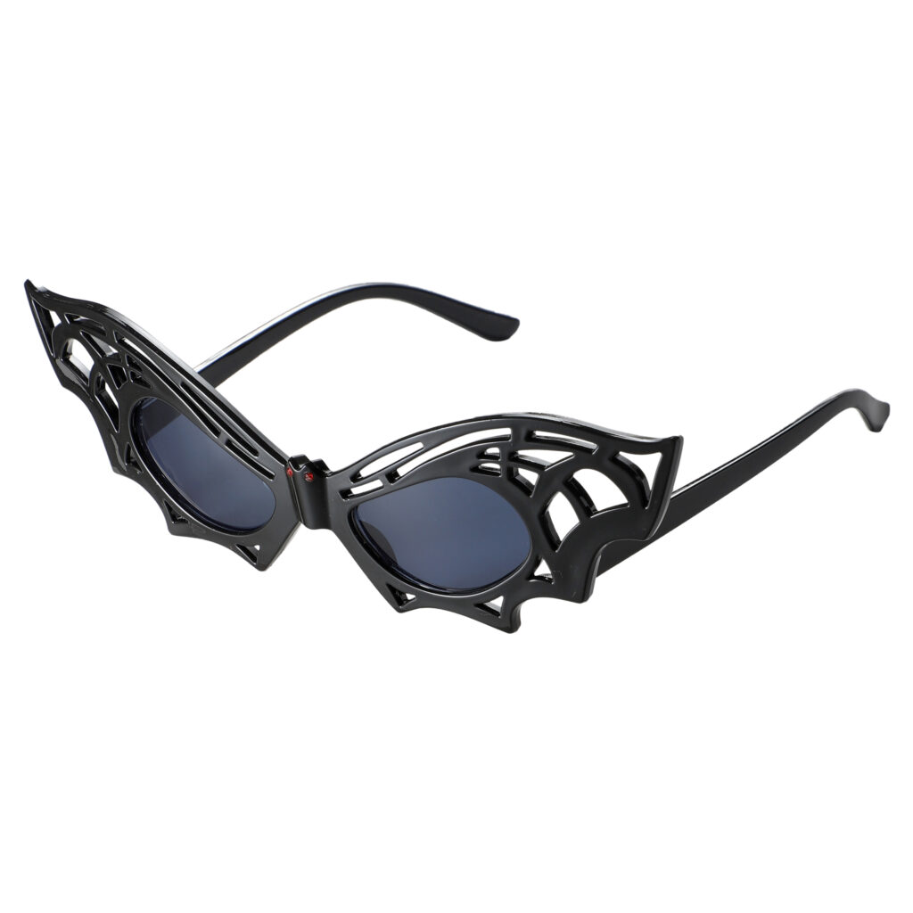 Halloween Novelty Glasses Sunglasses Costume Dress Up Eyewear Favours Cosplay Eyeglasses Black Bat
