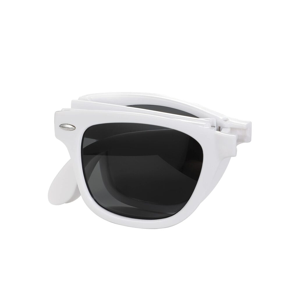 Bendz Drifter Sunglasses White UV400 Foldable Sunglasses Cycling Fishing ? Frame Eyewear