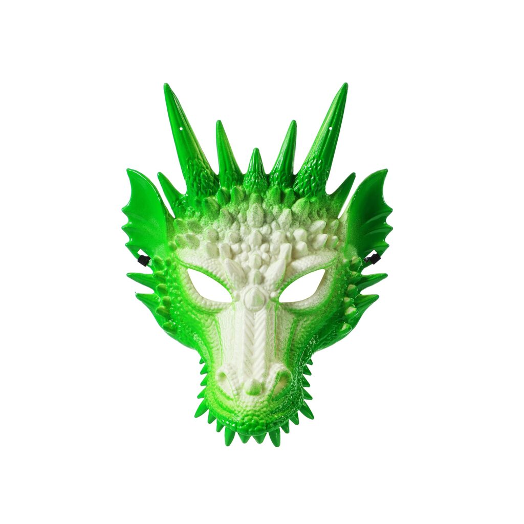 Dragon Green Mask Halloween Adult Drake Lizard Costume Party Game Costume GOT Dungeons Thrones
