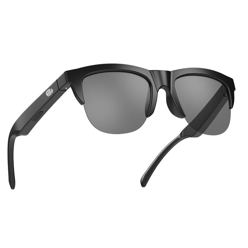 Bluetooth MP3 Sunglasses Black Audio Headphone UV400 Shades Headset Men Women Open Ear