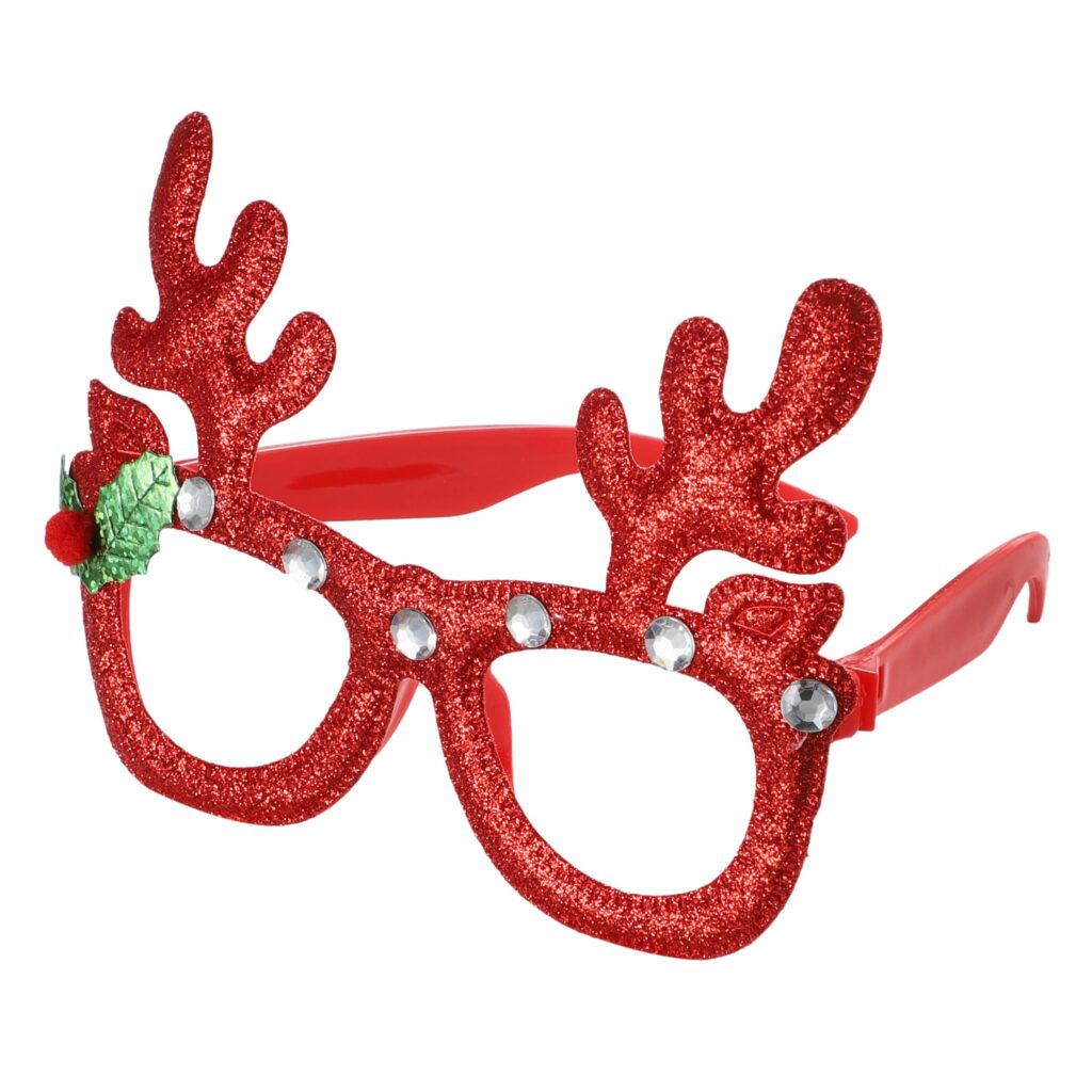 Christmas Glasses Sunglasses - Xmas Costume Eyewear Costume - Festive Favours Celebrations & Booth