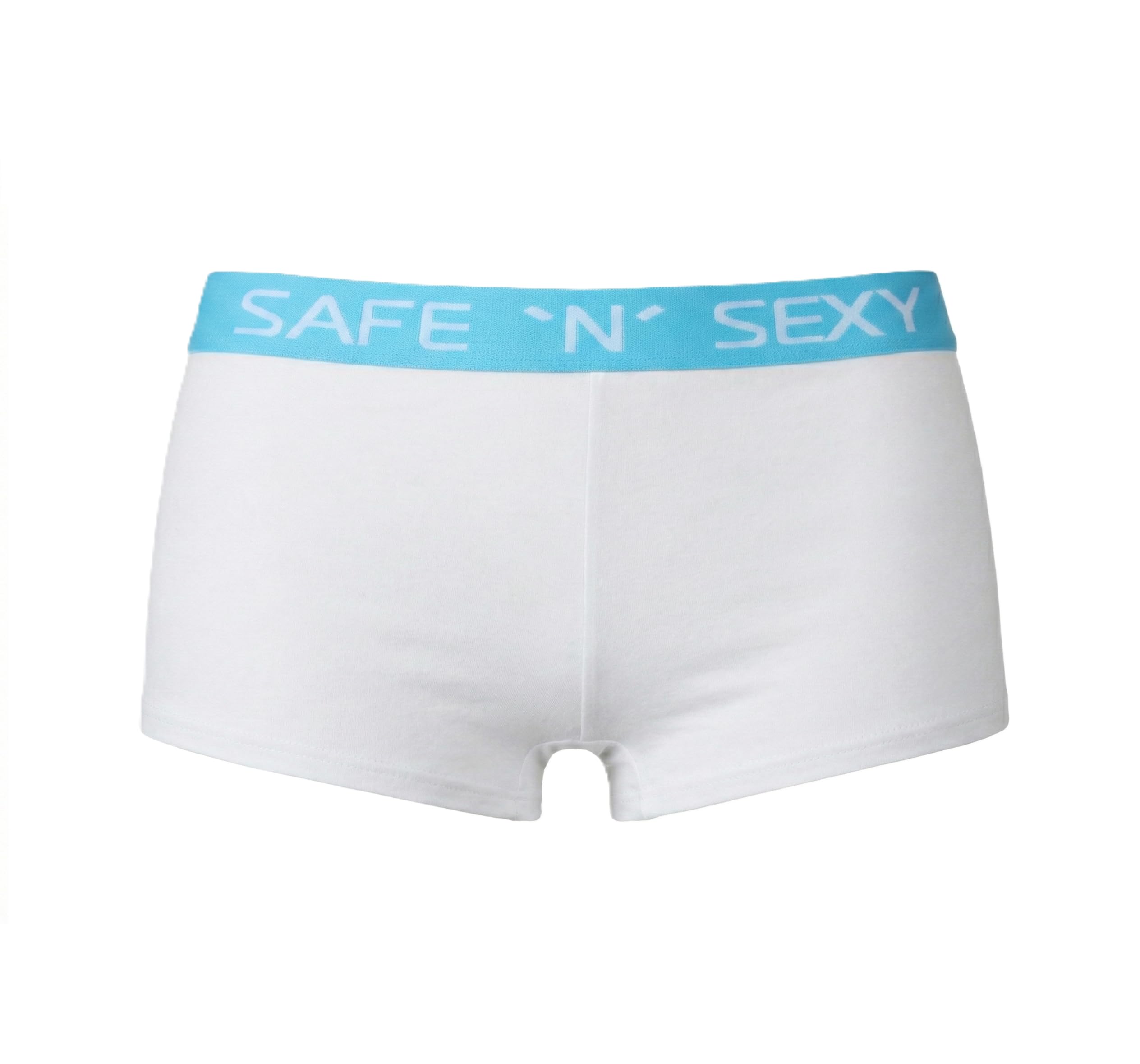 Safe N Sexy Girls Womens Disposable Knickers Briefs Pants Underwear Nightwear Clothing Ideal For Travel Festivals Holidays Size 6-8