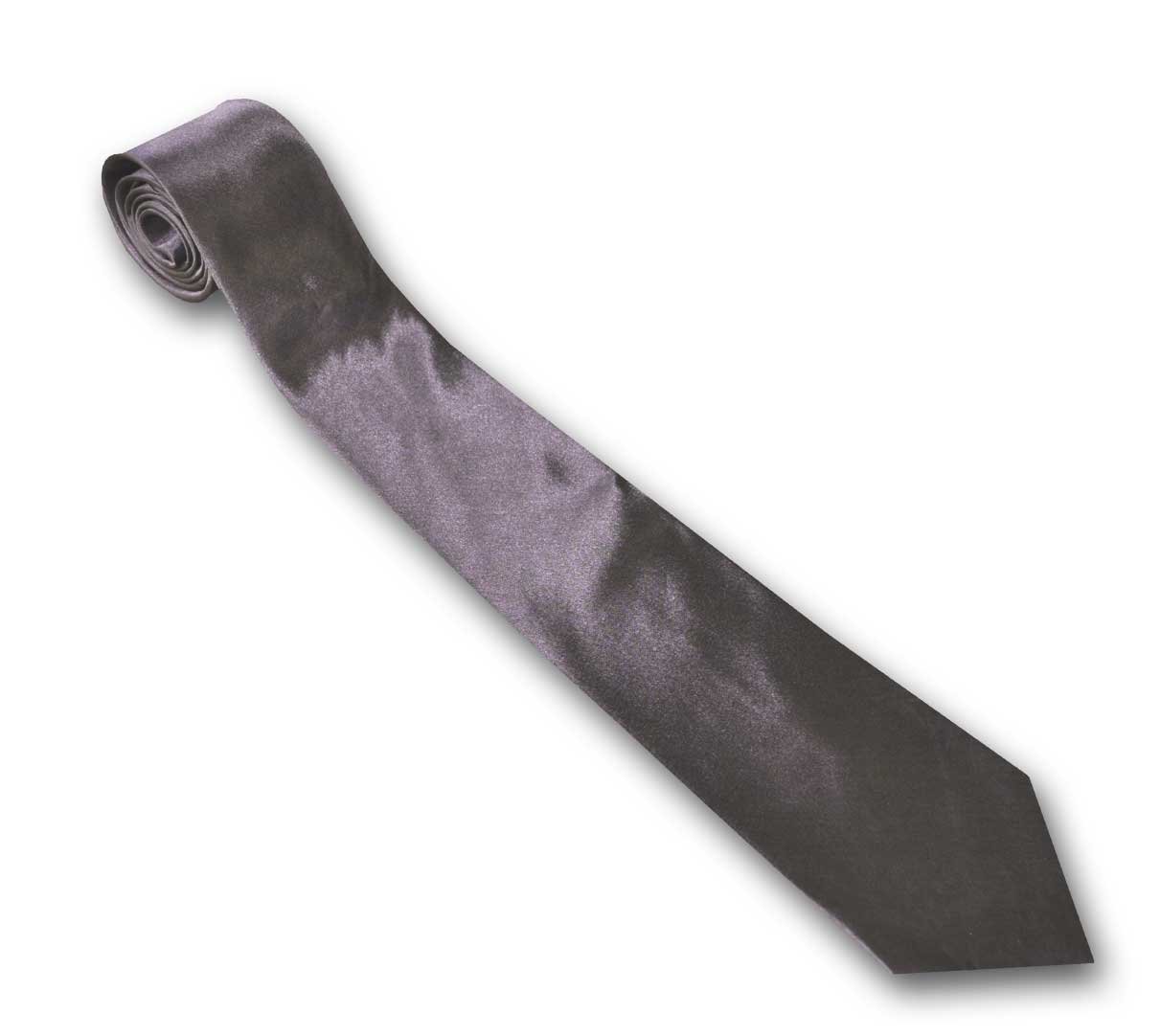 Grey Tie Mens Formal Wear Plain Wedding Party Business Funeral Solid Classic Necktie Ti02
