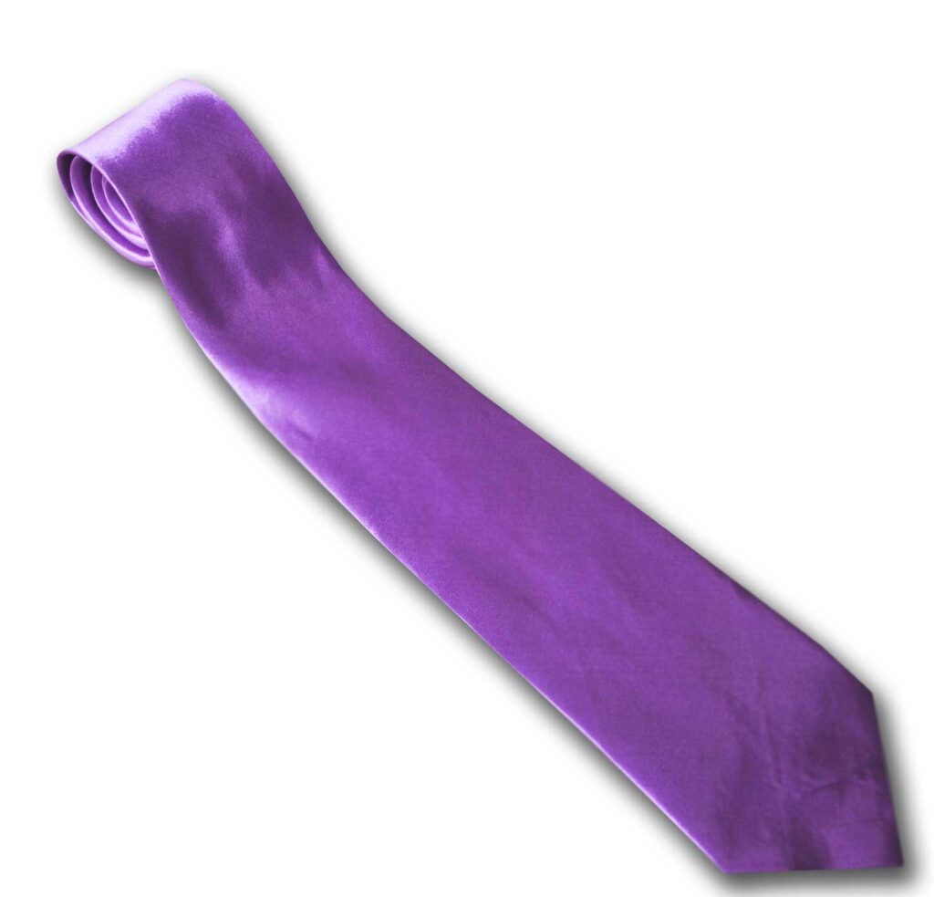 Purple Tie Mens Formal Wear Plain Wedding Party Business Funeral Solid Classic Necktie Ti06