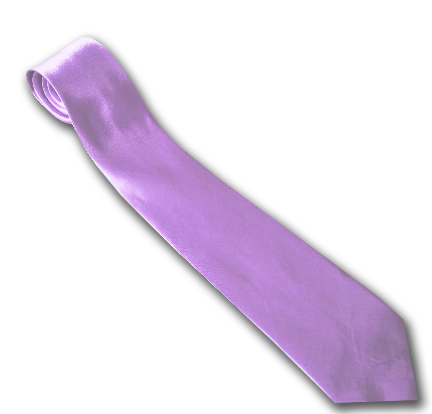 Light Purple Tie Mens Formal Wear Plain Wedding Party Business Funeral Solid Classic Necktie Ti12