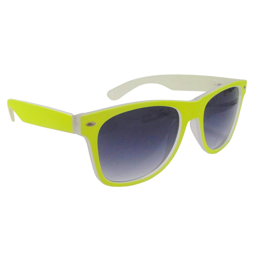 Neon Yellow Drifter Festival Style Sunglasses UV400 Protection Unisex Men Women Sports Travel NG1