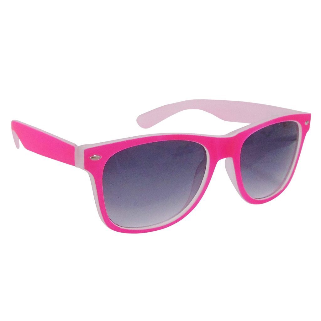 Neon Pink Drifter Style Sunglasses UV400 Protection Unisex Men Women Sports Travel NG1