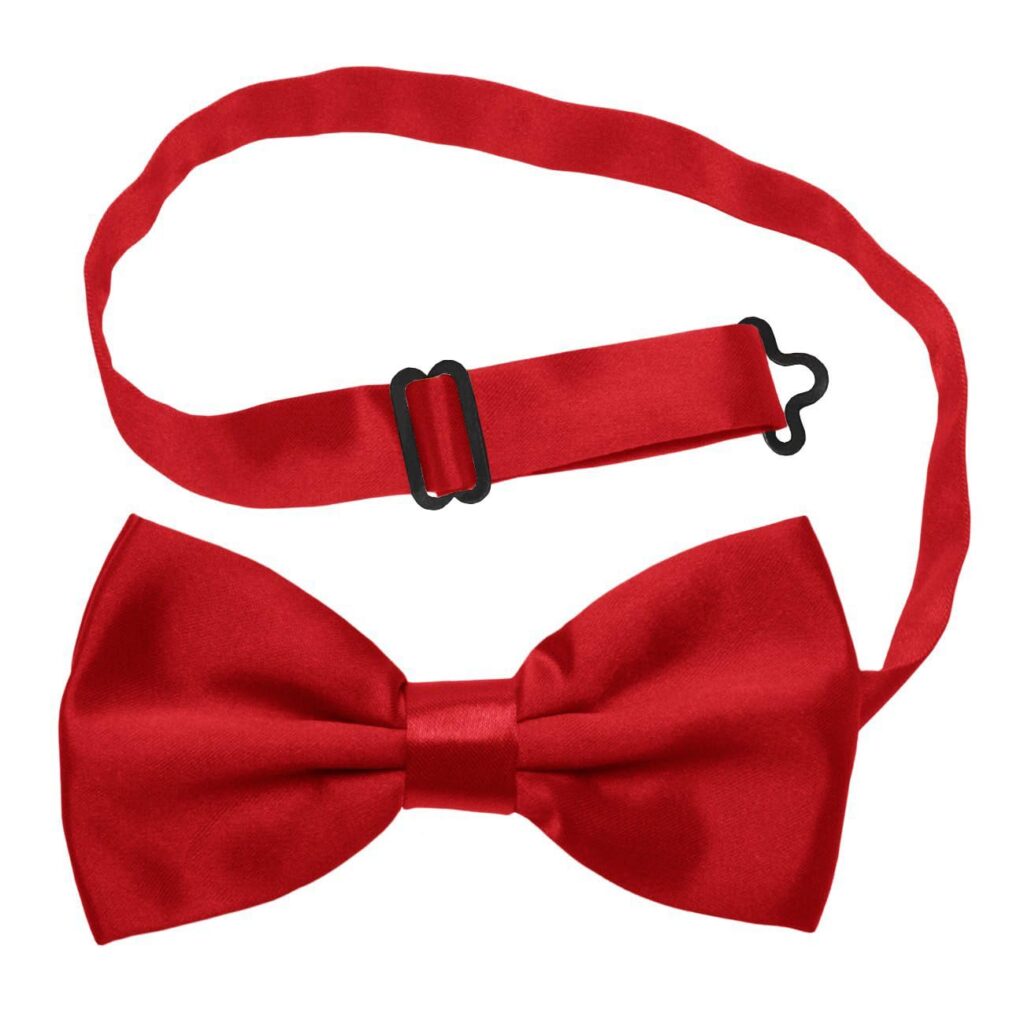 Pre-Tied Bow Tie Adjustable Neck Formal Party Prom Wedding Bowtie Premium Burgundy BT14