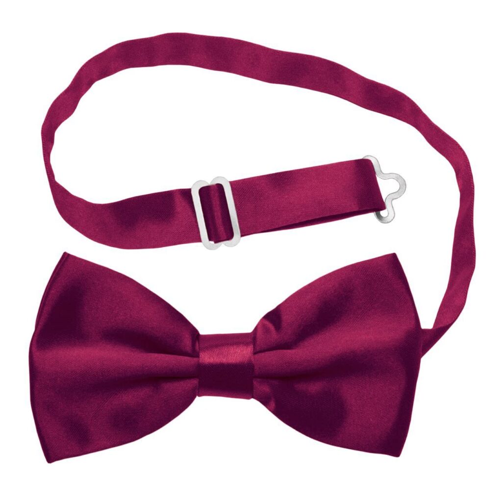 Pre-Tied Bow Tie Adjustable Neck Formal Party Prom Wedding Bowtie Premium Purple BT15