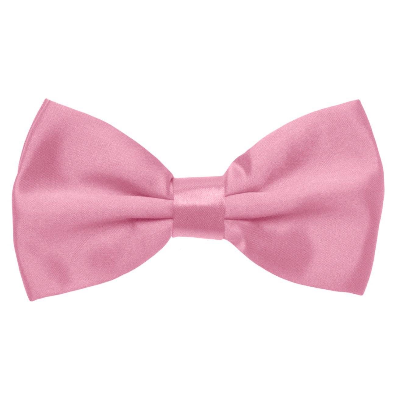 Pre-Tied Bow Tie Adjustable Neck Formal Party Prom Wedding Bowtie Premium Light Pink BT18