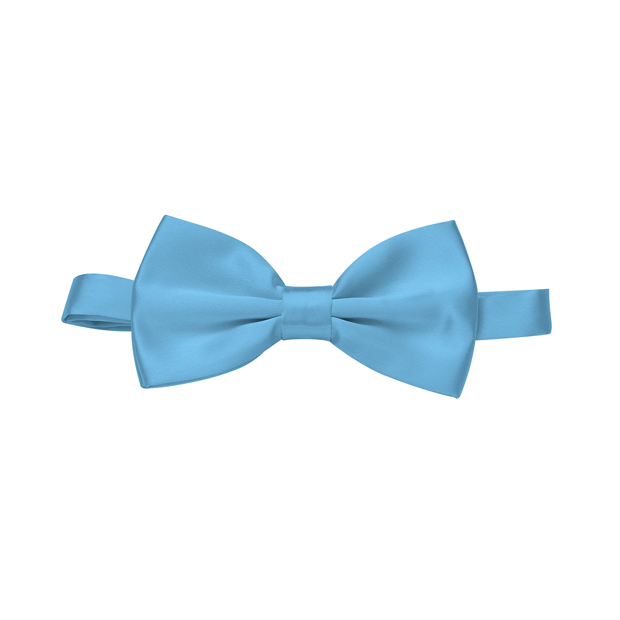 Pre-Tied Bow Tie Adjustable Neck Formal Party Prom Wedding Bowtie Premium Baby Blue BT22