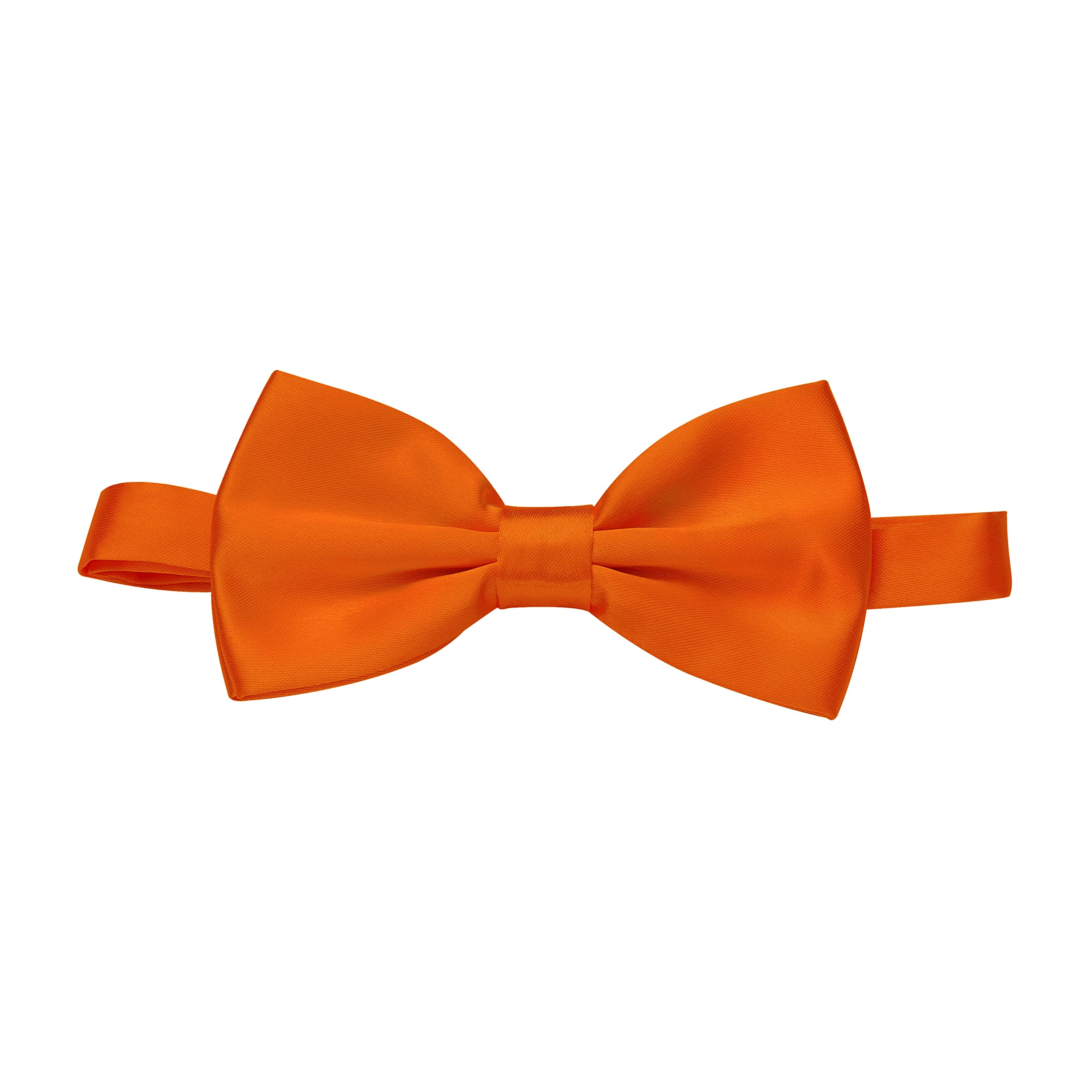 Pre-Tied Bow Tie Adjustable Neck Formal Party Prom Wedding Bowtie Premium Neon Orange BT29