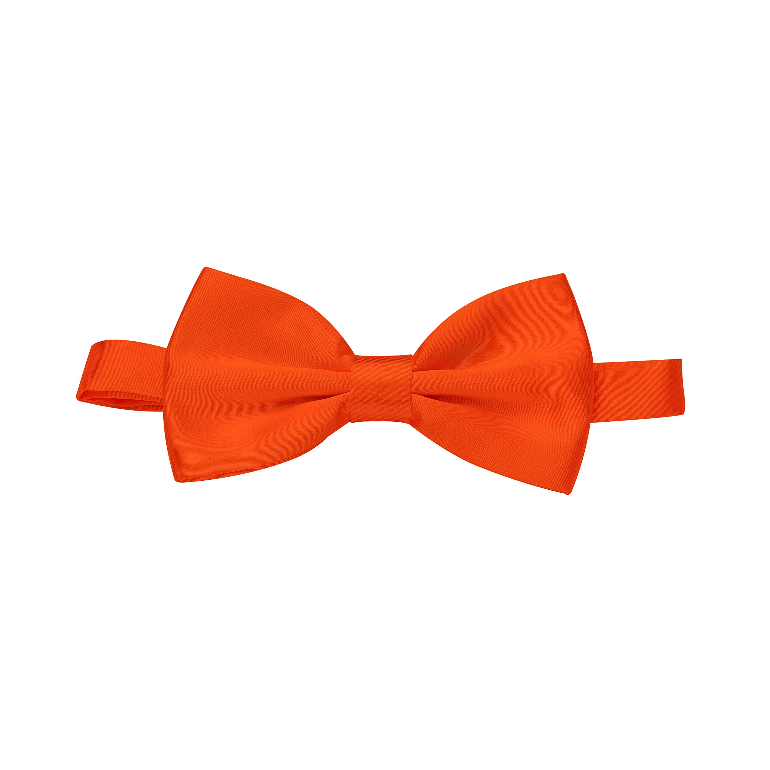 Pre-Tied Bow Tie Adjustable Neck Formal Party Prom Wedding Bowtie Premium Orange BT8