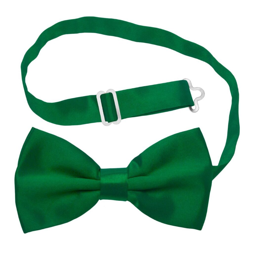 Pre-Tied Bow Tie Adjustable Neck Formal Party Prom Wedding Bowtie Premium Dark Green BT9